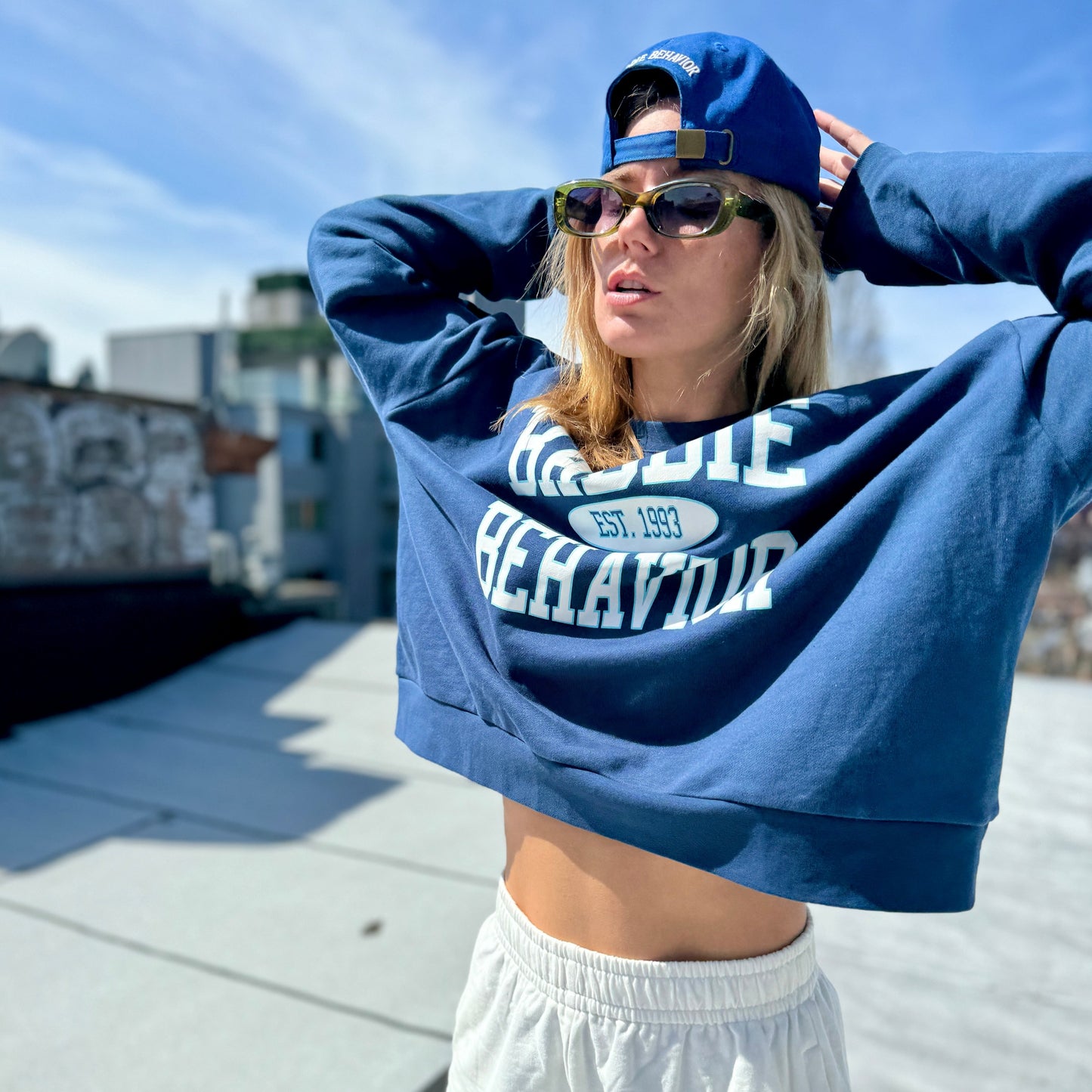 The Diana Blue Hat