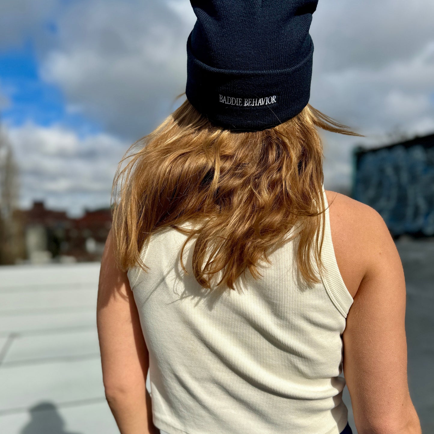 Baddie Beanie, Navy