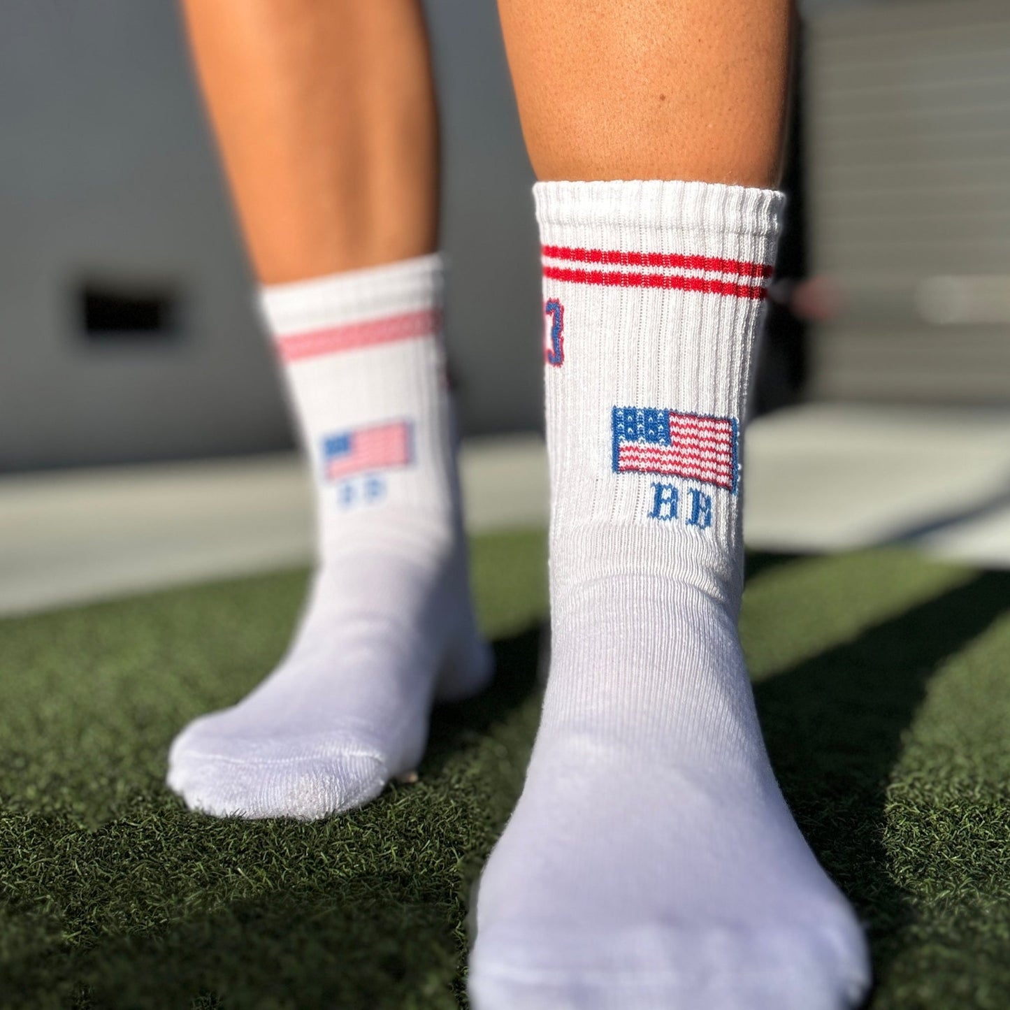 Stars and Stride Crew Sock