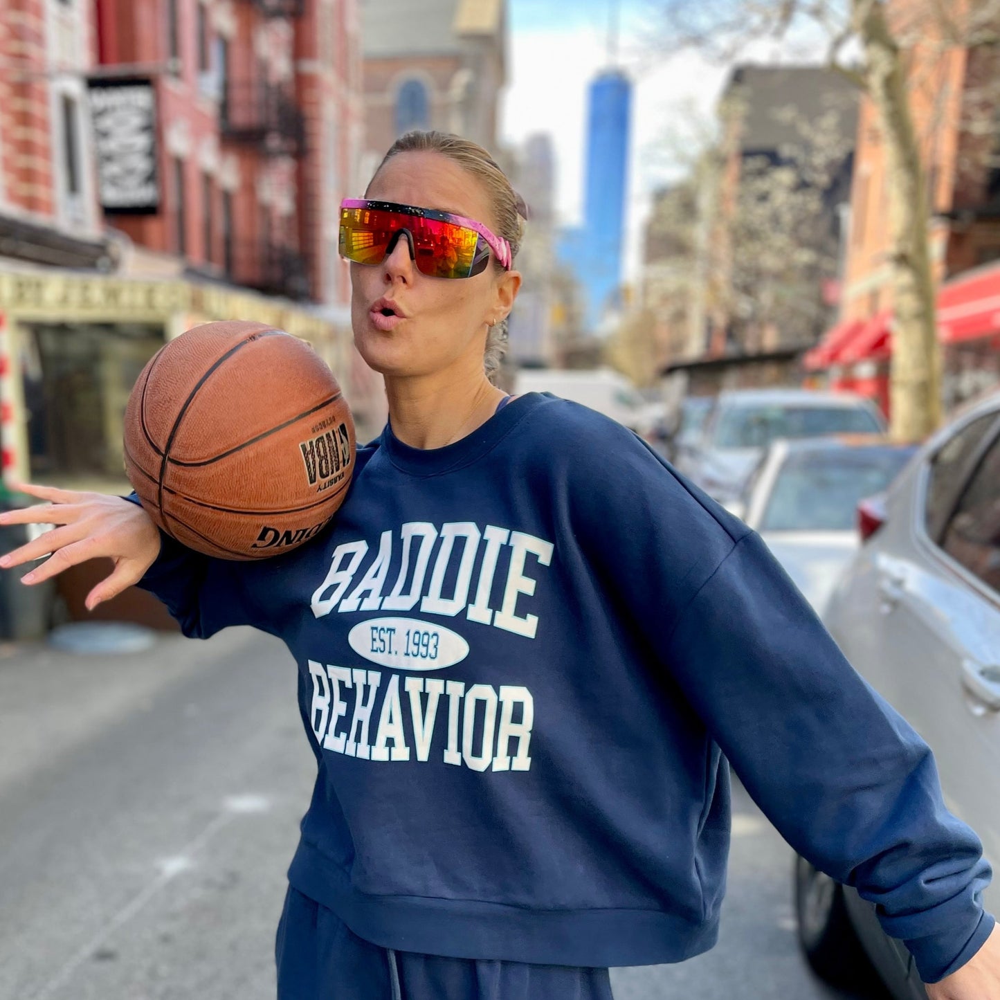Heritage Crewneck, Navy