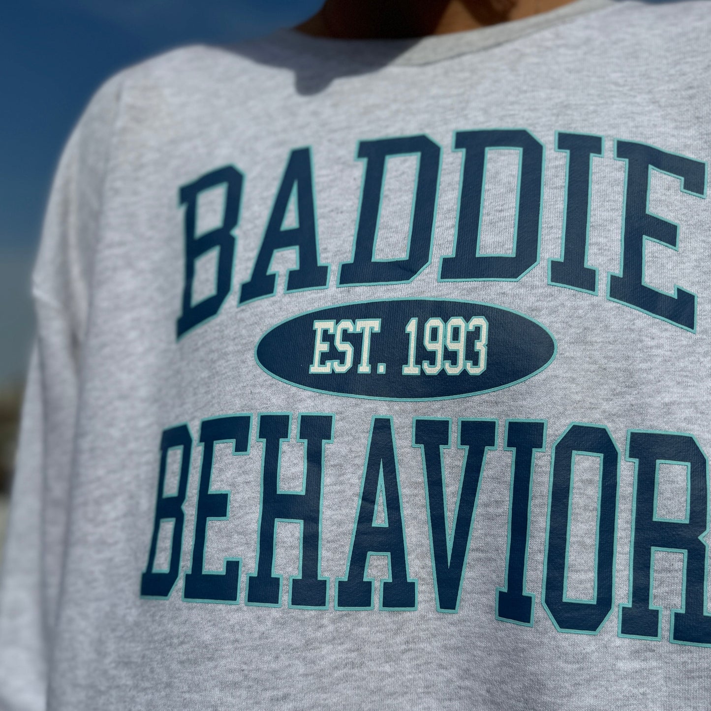 Heritage Crewneck, Heather Grey