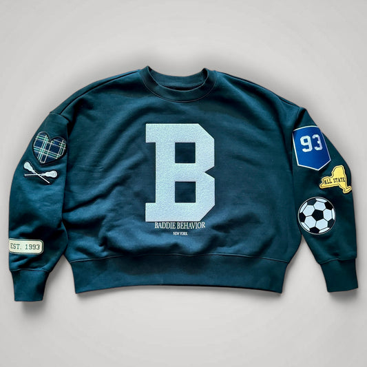 Varsity Patch Crewneck, Limited Edition