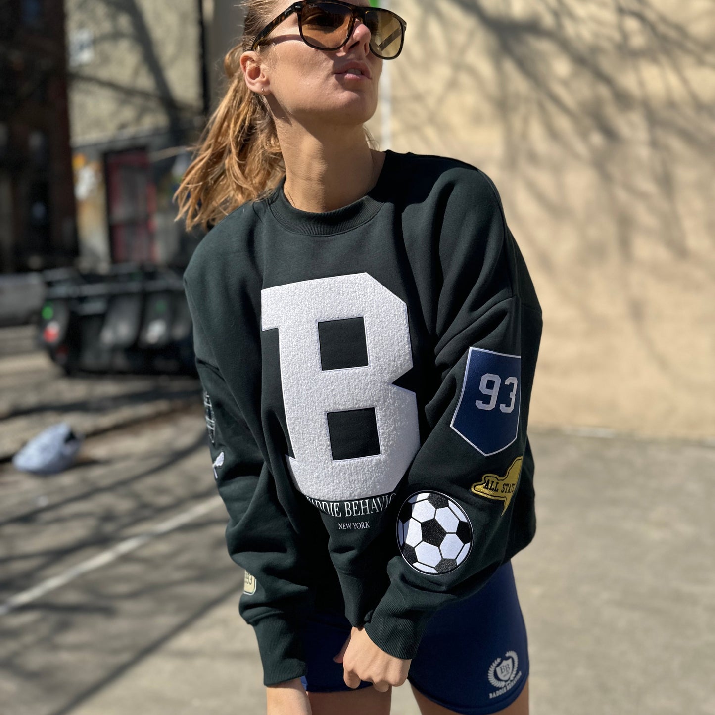 Varsity Patch Crewneck, Limited Edition