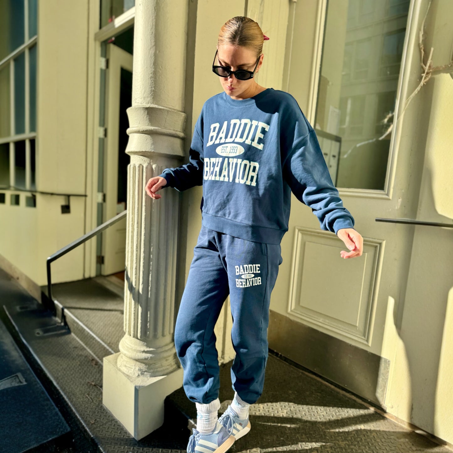 Heritage Crewneck, Navy