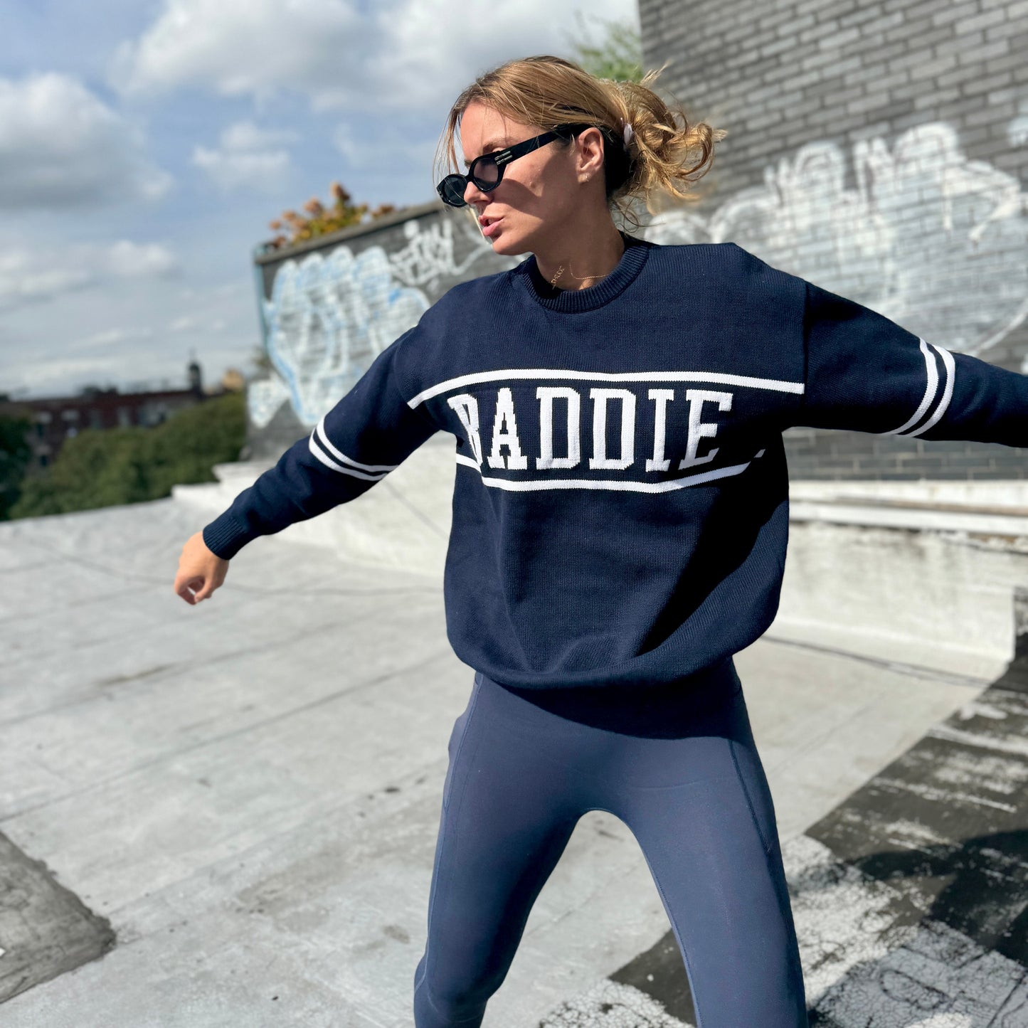 Baddie Icon Knit Sweater, Limited Edition