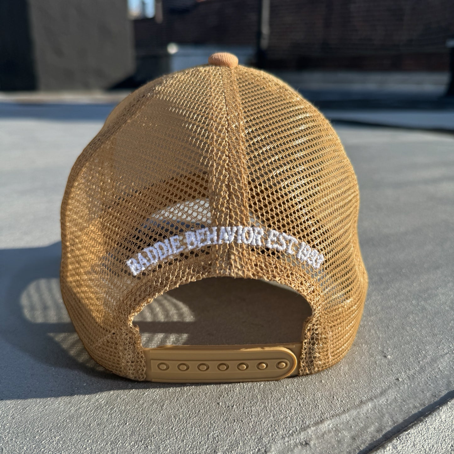 Beige Baddie Icon Trucker