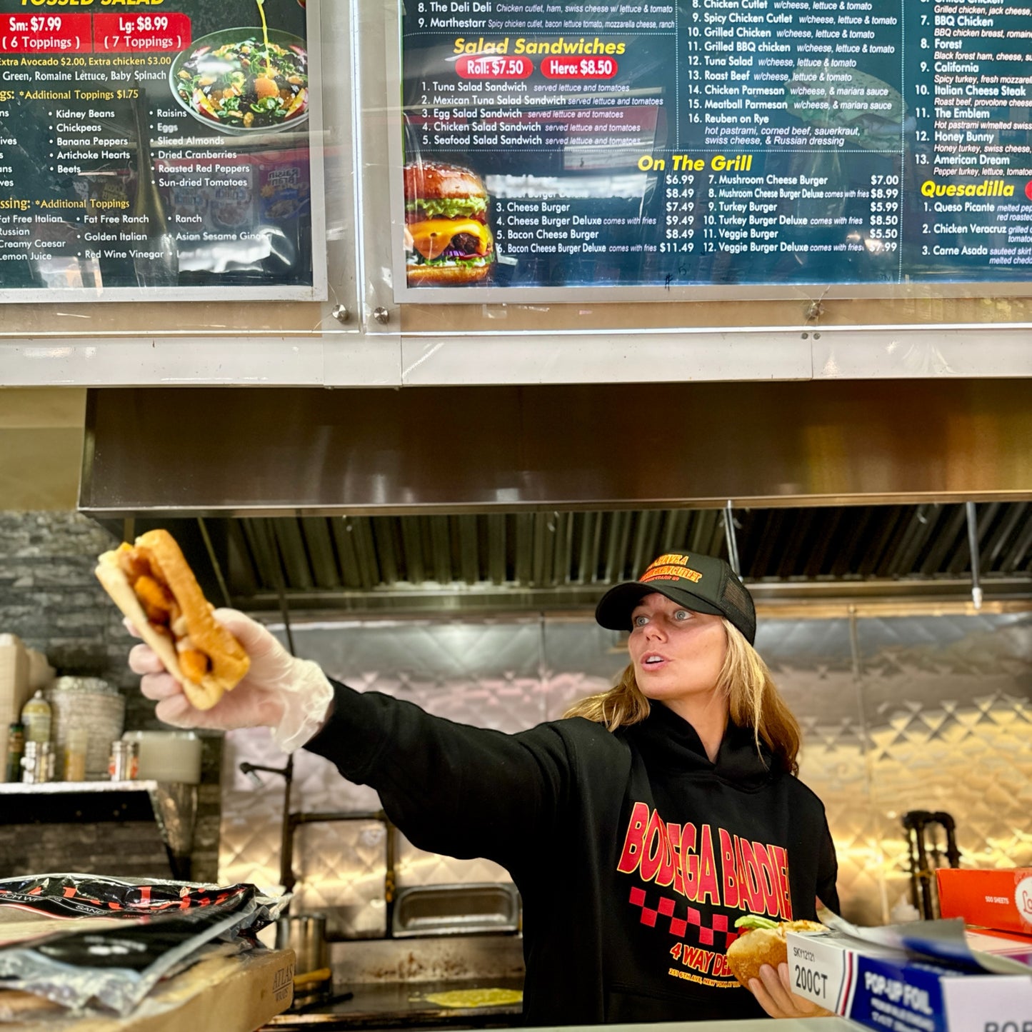 Bodega Baddies X Marthestarr Legacy Sandwich Hoodie