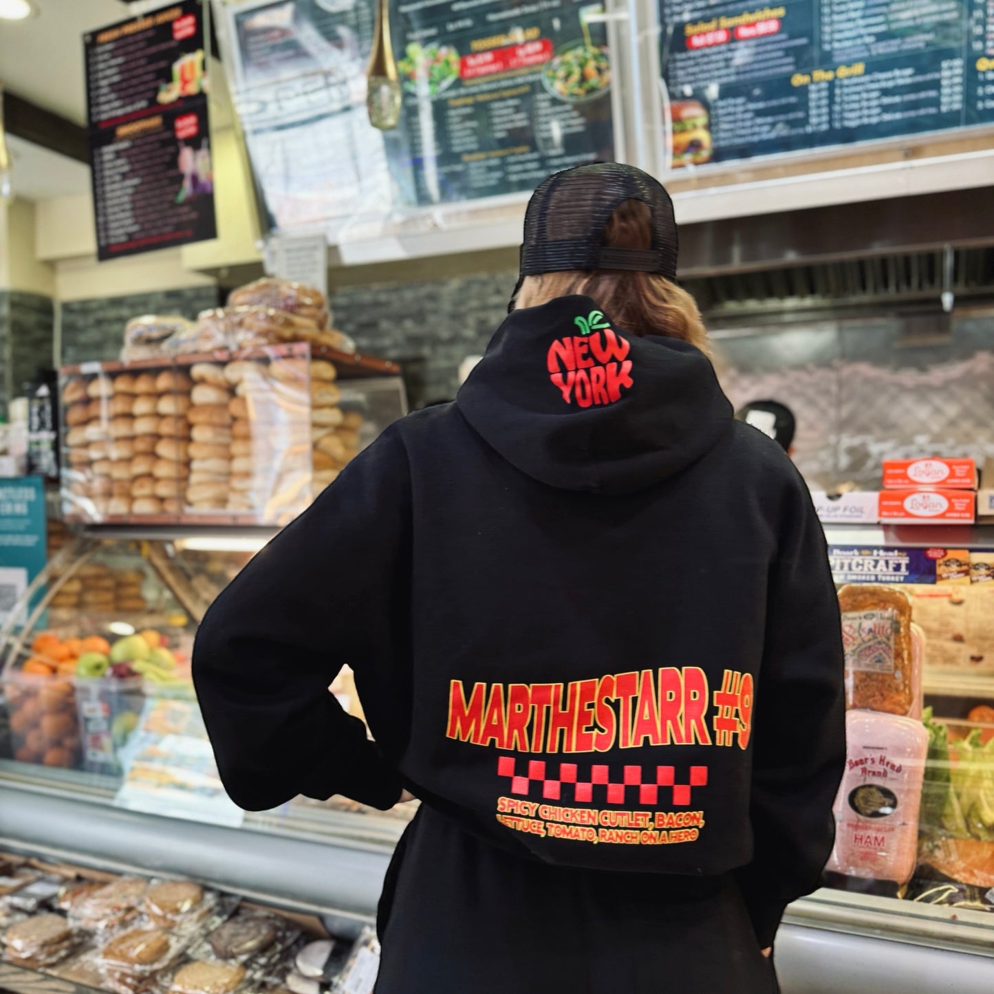 Bodega Baddies X Marthestarr Legacy Sandwich Hoodie