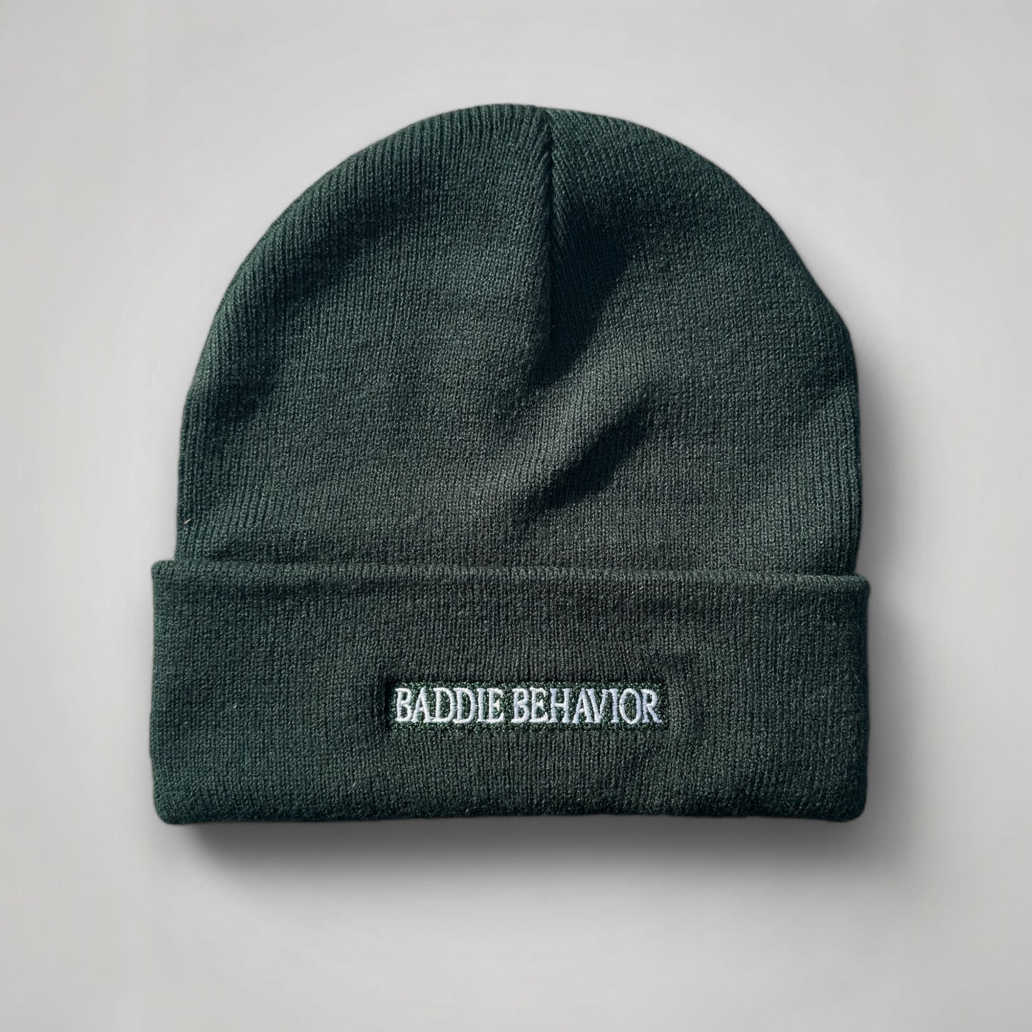 Baddie Behavior 360 Beanie Pine