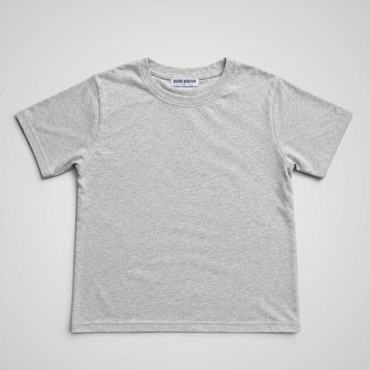 Baddie Core Tee - Concrete